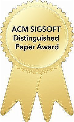 ACM SIGSOFT Distinguished Paper Award